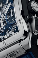 Men's watch / unisex  HUBLOT, Square Bang Unico Titanium Blue / 42mm, SKU: 821.NX.5170.RX | watchphilosophy.co.uk