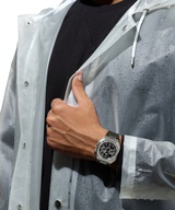 Men's watch / unisex  BELL & ROSS, BR 05 Chrono Black Steel / 42mm, SKU: BR05C-BLC-ST/SRB | watchphilosophy.co.uk