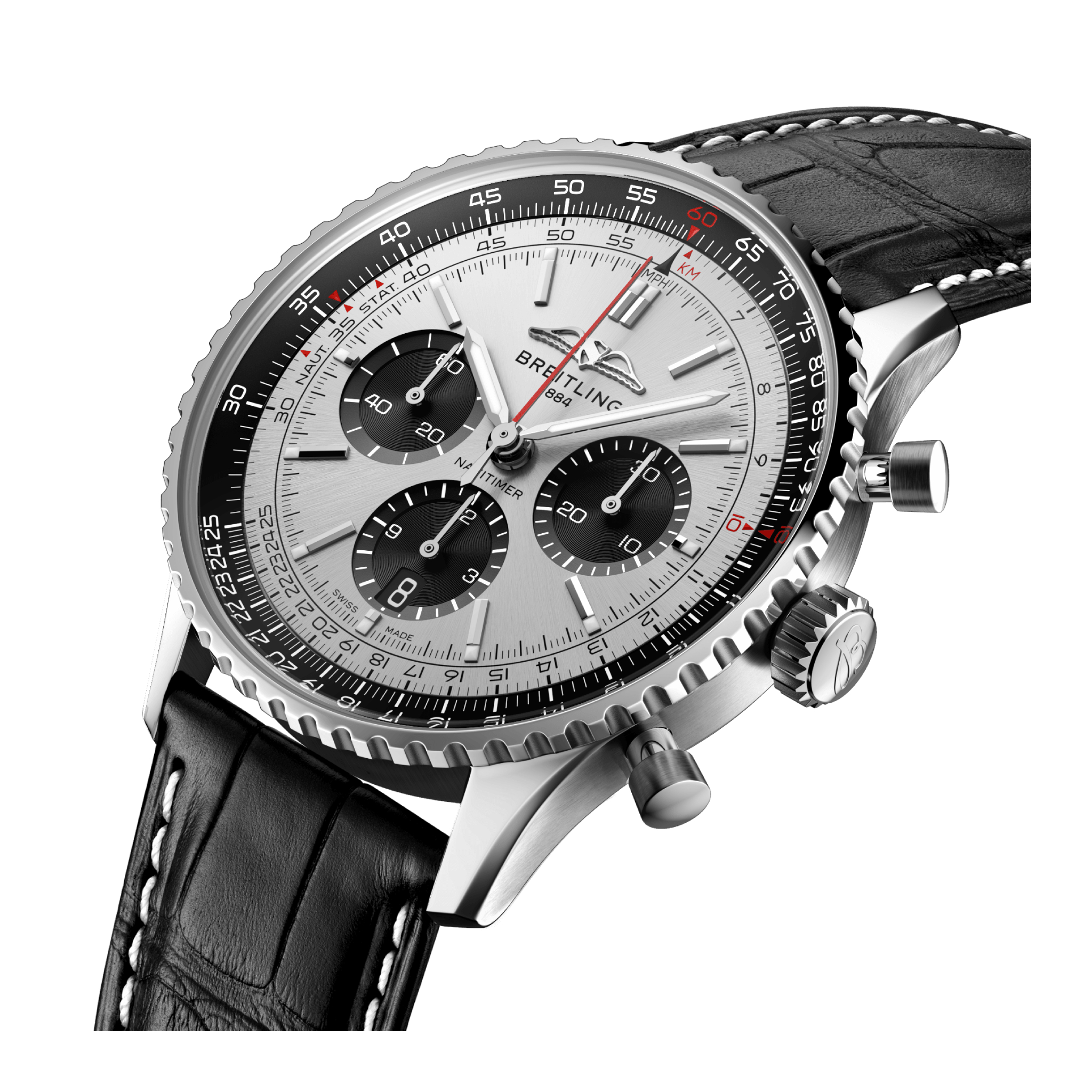 Men's watch / unisex  BREITLING, Navitimer B01 Chronograph / 43mm, SKU: AB0138241G1P1 | watchphilosophy.co.uk