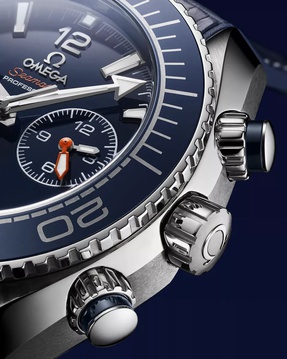 Men's watch / unisex  OMEGA, Seamaster Planet Ocean Chronograph 600M / 45.5mm, SKU: 215.33.46.51.03.001 | watchphilosophy.co.uk