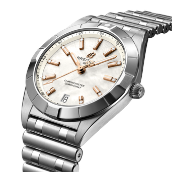 Ladies' watch  BREITLING, Chronomat / 32mm, SKU: A77310101A4A1 | watchphilosophy.co.uk