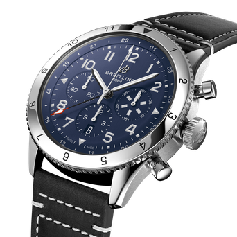 Men's watch / unisex  BREITLING, Super AVI B04 Chronograph GMT Tribute to Vought F4U Corsair / 46mm, SKU: AB04451A1C1X1 | watchphilosophy.co.uk