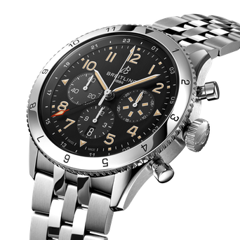 Men's watch / unisex  BREITLING, Super AVI B04 Chronograph GMT P-51 Mustang / 46mm, SKU: AB04453A1B1A1 | watchphilosophy.co.uk