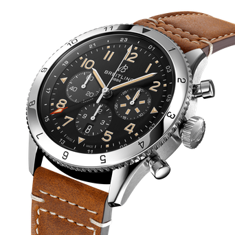 Men's watch / unisex  BREITLING, Super AVI B04 Chronograph GMT P-51 Mustang / 46mm, SKU: AB04453A1B1X1 | watchphilosophy.co.uk