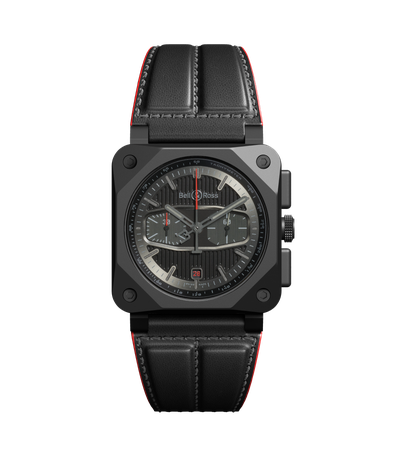 Men's watch / unisex  BELL & ROSS, BR 03-94 Blacktrack / 42mm, SKU: BR0394-BTR-CE/SCA | watchphilosophy.co.uk