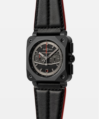 Men's watch / unisex  BELL & ROSS, BR 03-94 Blacktrack / 42mm, SKU: BR0394-BTR-CE/SCA | watchphilosophy.co.uk