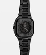 Men's watch / unisex  BELL & ROSS, BR 05 Skeleton Black Ceramic / 41mm, SKU: BR05A-BL-SK-CE/SCE | watchphilosophy.co.uk