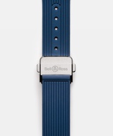 Men's watch / unisex  BELL & ROSS, BR 05 Chrono Blue Steel / 42mm, SKU: BR05C-BLU-ST/SRB | watchphilosophy.co.uk