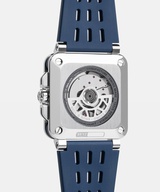 Men's watch / unisex  BELL & ROSS, BR-X3 Blue Steel / 41mm, SKU: BRX3R-BLU-ST/SRB | watchphilosophy.co.uk