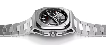 Men's watch / unisex  BELL & ROSS, BR-X5 Black Steel / 41mm, SKU: BRX5R-BL-ST/SST | watchphilosophy.co.uk