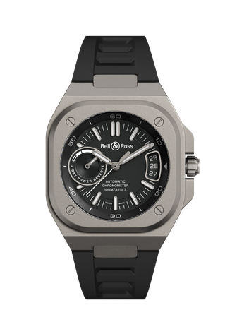 Men's watch / unisex  BELL & ROSS, BR-X5 Black Titanium / 41mm, SKU: BRX5R-BL-TI/SRB | watchphilosophy.co.uk