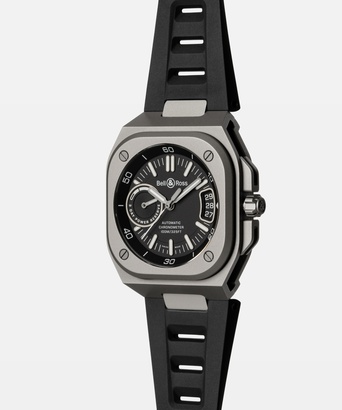 Men's watch / unisex  BELL & ROSS, BR-X5 Black Titanium / 41mm, SKU: BRX5R-BL-TI/SRB | watchphilosophy.co.uk