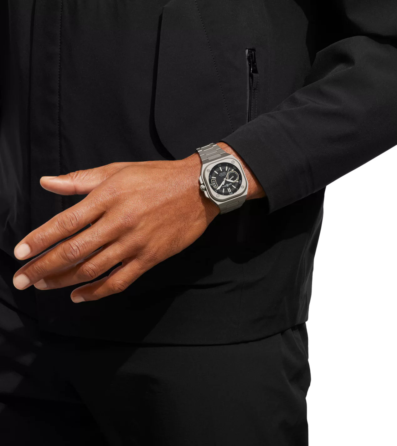 Men's watch / unisex  BELL & ROSS, BR-X5 Black Titanium / 41mm, SKU: BRX5R-BL-TI/STI | watchphilosophy.co.uk