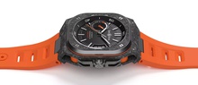 Men's watch / unisex  BELL & ROSS, BR-X5 Carbon Orange / 41mm, SKU: BRX5R-BO-TC/SRB | watchphilosophy.co.uk