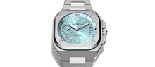 Men's watch / unisex  BELL & ROSS, BR-X5 Ice Blue Stee / 41mm, SKU: BRX5R-IB-ST/SST | watchphilosophy.co.uk