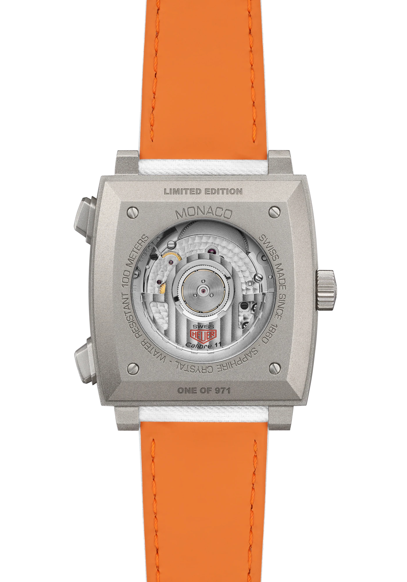 Men's watch / unisex TAG HEUER, Monaco Chronograph x Gulf Limited Edition / 39mm, SKU: CAW218G.EB0393 | watchphilosophy.co.uk