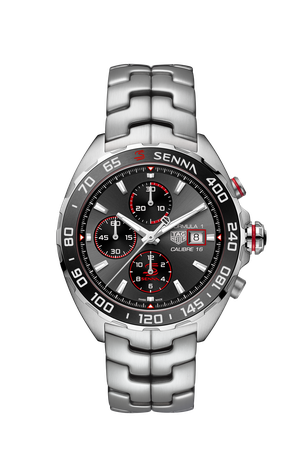 Men's watch / unisex  TAG HEUER, Formula 1 Senna Automatic Chronograph / 44mm, SKU: CAZ201D.BA0633 | watchphilosophy.co.uk