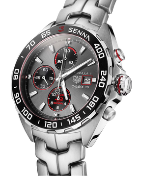 Men's watch / unisex  TAG HEUER, Formula 1 Senna Automatic Chronograph / 44mm, SKU: CAZ201D.BA0633 | watchphilosophy.co.uk