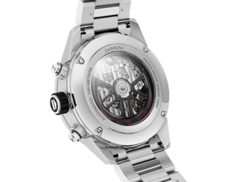 Men's watch / unisex  TAG HEUER, Carrera GMT / 45mm, SKU: CBG2A1Z.BA0658 | watchphilosophy.co.uk