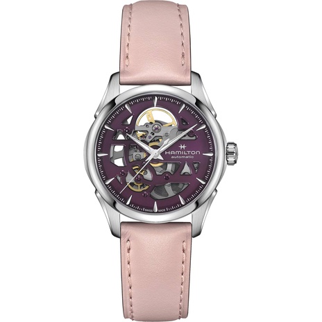 Ladies' watch  HAMILTON, Jazzmaster Skeleton Lady Auto / 36mm, SKU: H32265801 | watchphilosophy.co.uk