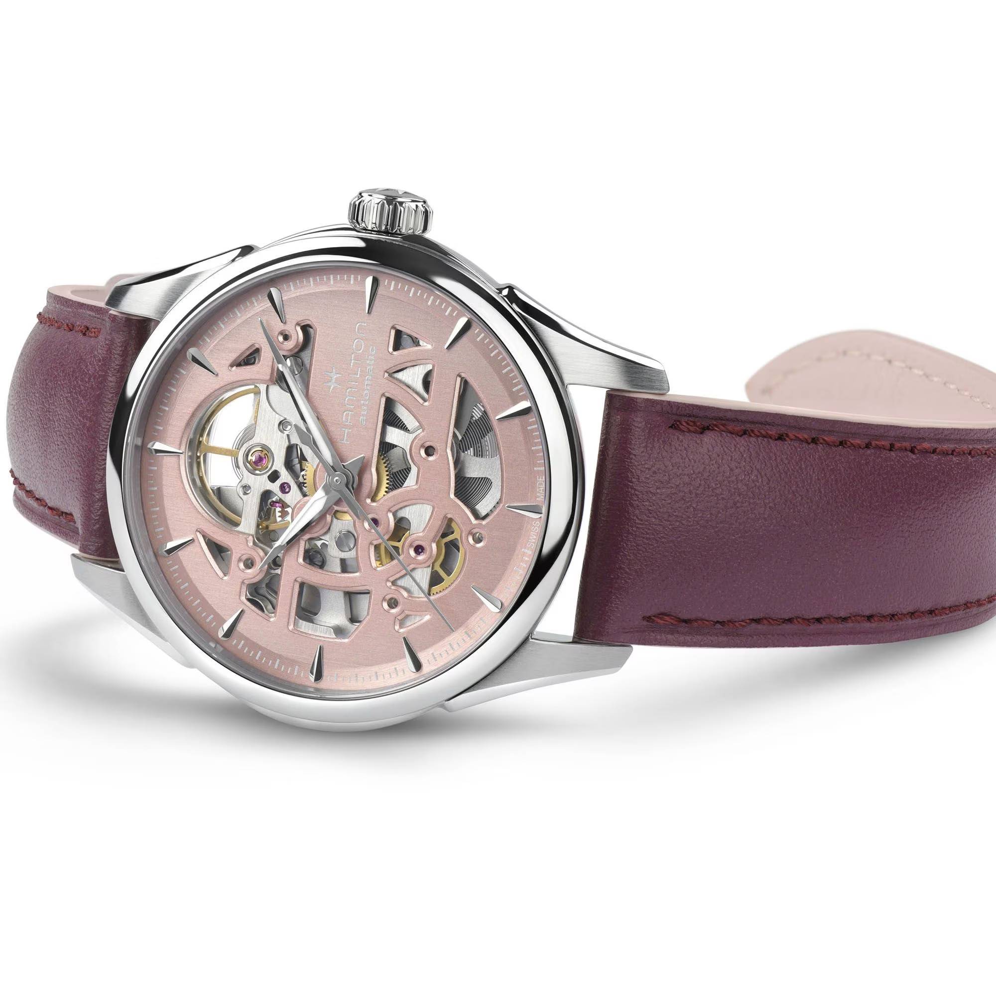 Ladies' watch  HAMILTON, Jazzmaster Skeleton Lady Auto / 36mm, SKU: H32265870 | watchphilosophy.co.uk