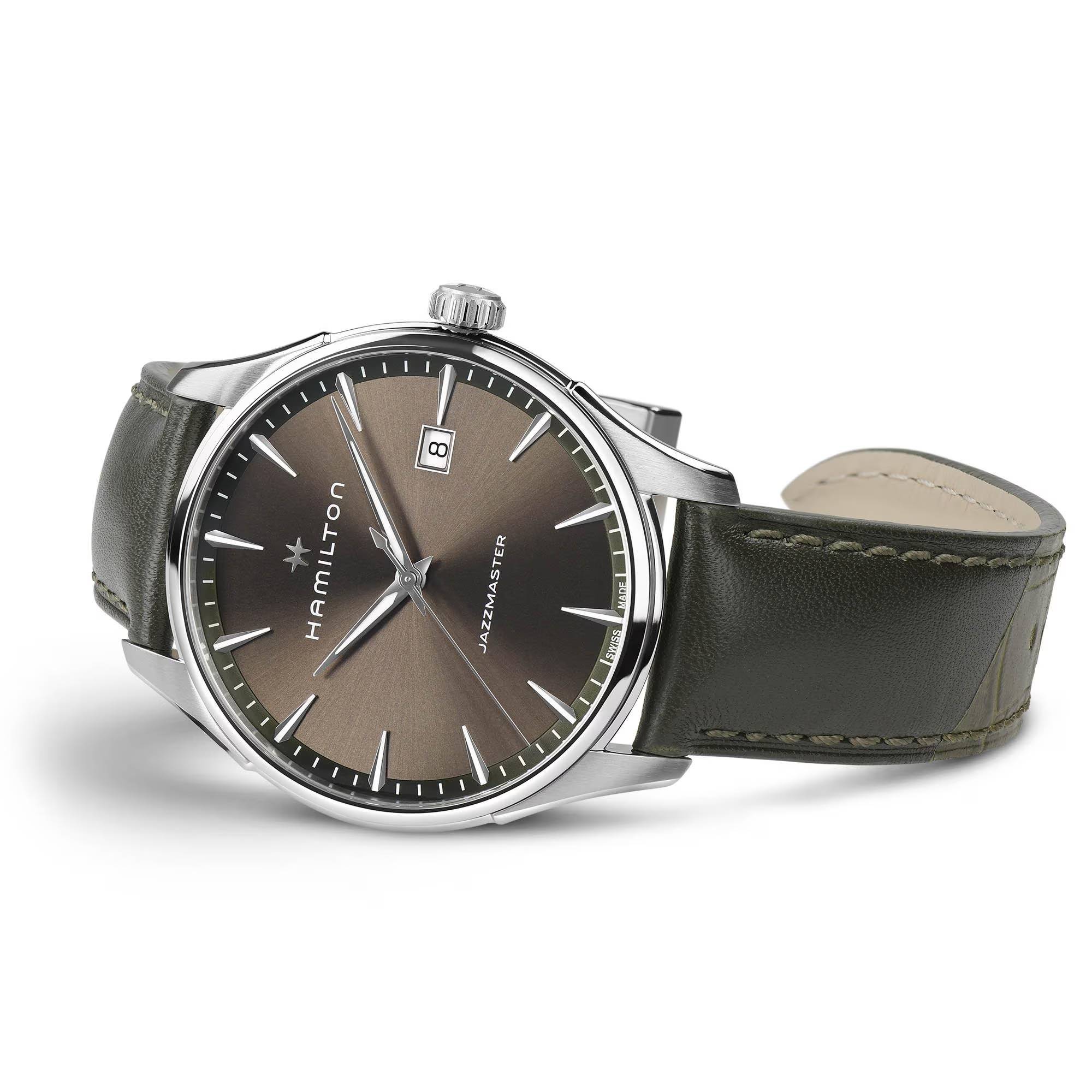 Men's watch / unisex  HAMILTON, Jazzmaster Gent Quartz / 40mm, SKU: H32451801 | watchphilosophy.co.uk