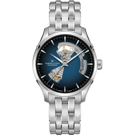 Men's watch / unisex  HAMILTON, Jazzmaster Open Heart Auto / 40mm, SKU: H32675140 | watchphilosophy.co.uk