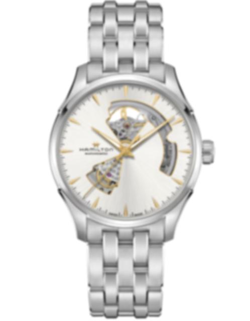 Men's watch / unisex HAMILTON, Jazzmaster Open Heart Auto / 40mm, SKU: H32675151 | watchphilosophy.co.uk