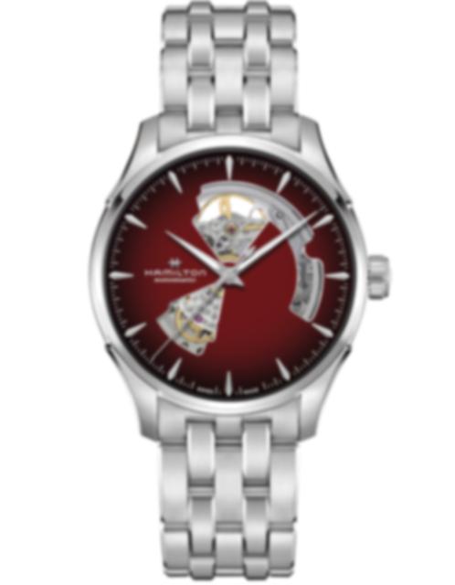 Men's watch / unisex HAMILTON, Jazzmaster Open Heart Auto / 40mm, SKU: H32675170 | watchphilosophy.co.uk