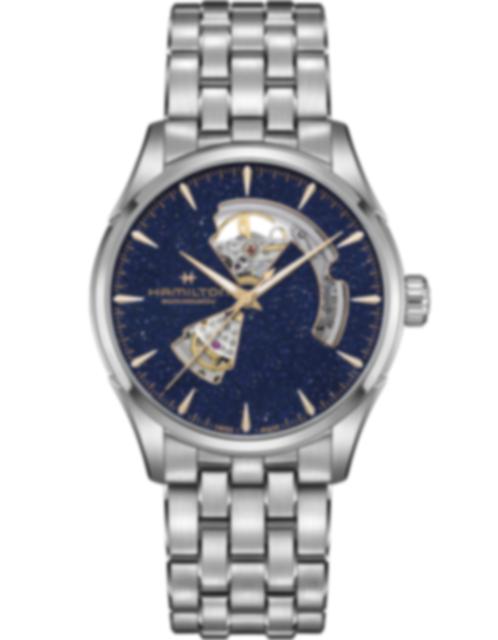 Men's watch / unisex HAMILTON, Jazzmaster Open Heart Auto / 42mm, SKU: H32705140 | watchphilosophy.co.uk