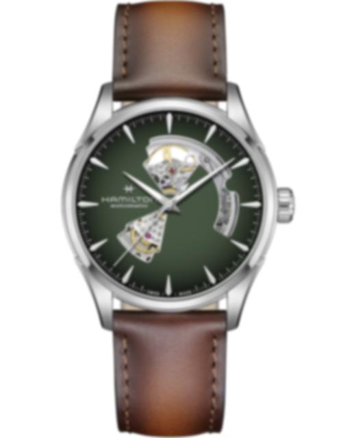 Men's watch / unisex HAMILTON, Jazzmaster Open Heart Auto / 42mm, SKU: H32705560 | watchphilosophy.co.uk