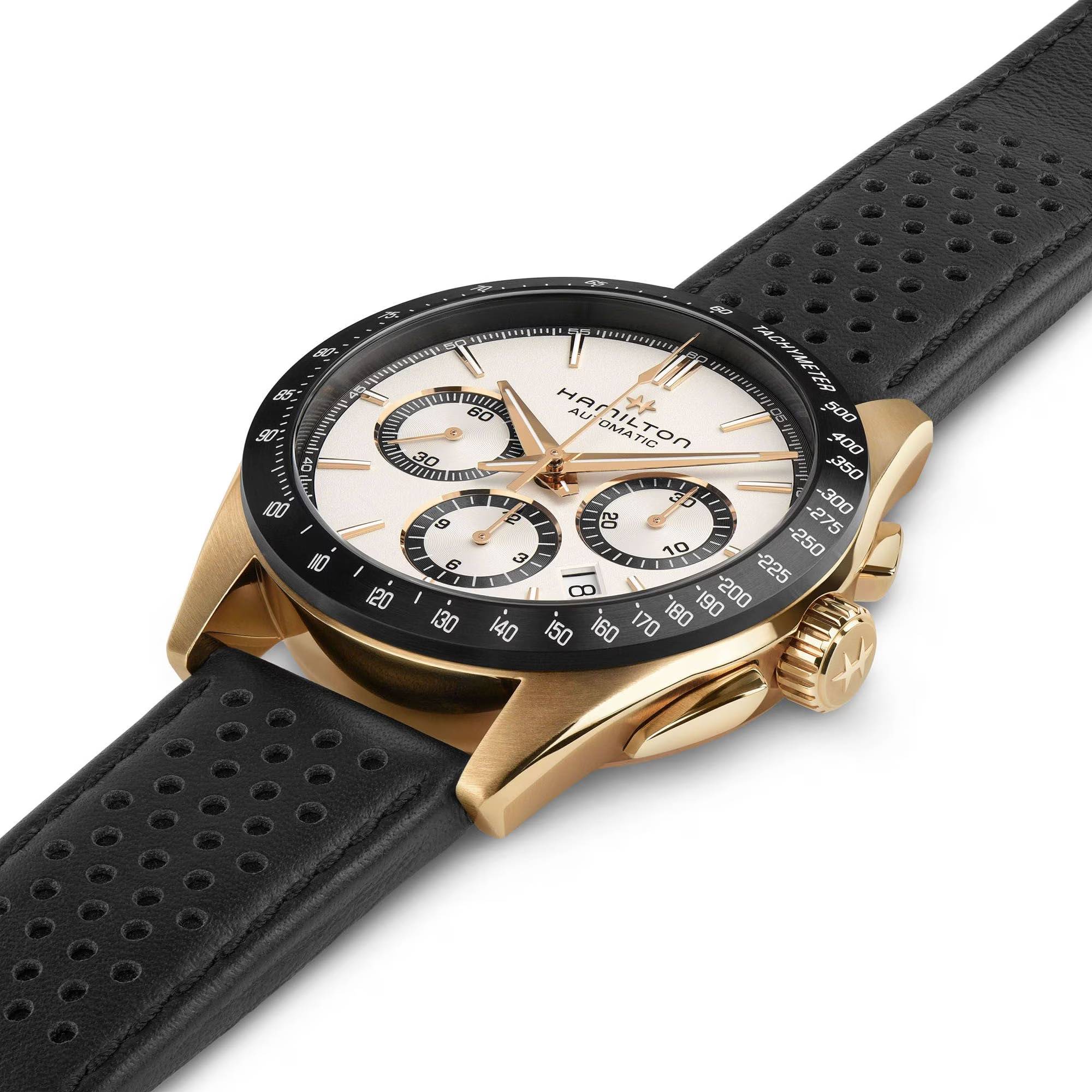 Men's watch / unisex  HAMILTON, Jazzmaster Performer Auto Chrono / 42mm, SKU: H36626710 | watchphilosophy.co.uk