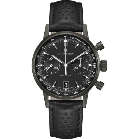 Ladies' watch HAMILTON, American Classic Intra-Matic Auto Chrono / 40mm, SKU: H38446730 | watchphilosophy.co.uk