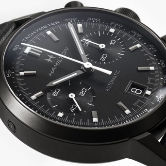 Ladies' watch HAMILTON, American Classic Intra-Matic Auto Chrono / 40mm, SKU: H38446730 | watchphilosophy.co.uk