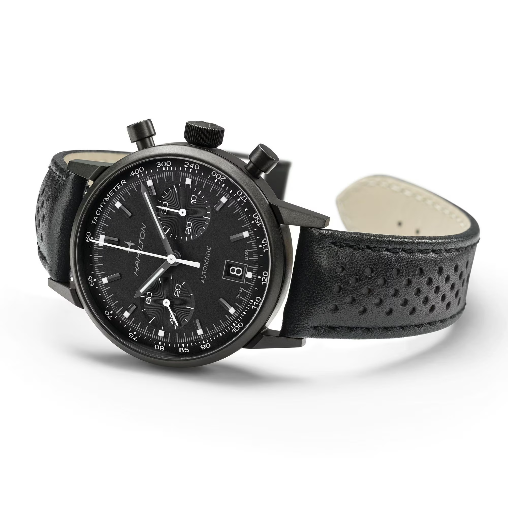 Ladies' watch HAMILTON, American Classic Intra-Matic Auto Chrono / 40mm, SKU: H38446730 | watchphilosophy.co.uk