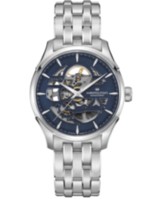 Men's watch / unisex HAMILTON, Jazzmaster Skeleton Auto / 40mm, SKU: H42535141 | watchphilosophy.co.uk