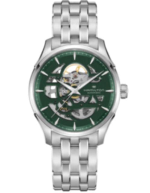 Men's watch / unisex HAMILTON, Jazzmaster Skeleton Auto / 40mm, SKU: H42535160 | watchphilosophy.co.uk