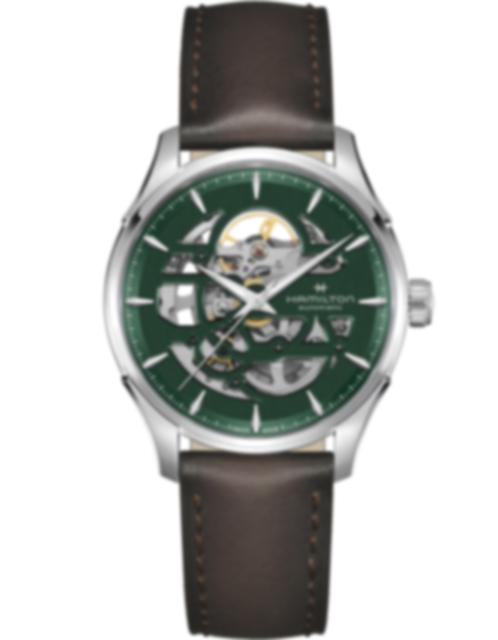 Men's watch / unisex HAMILTON, Jazzmaster Skeleton Auto / 40mm, SKU: H42535560 | watchphilosophy.co.uk