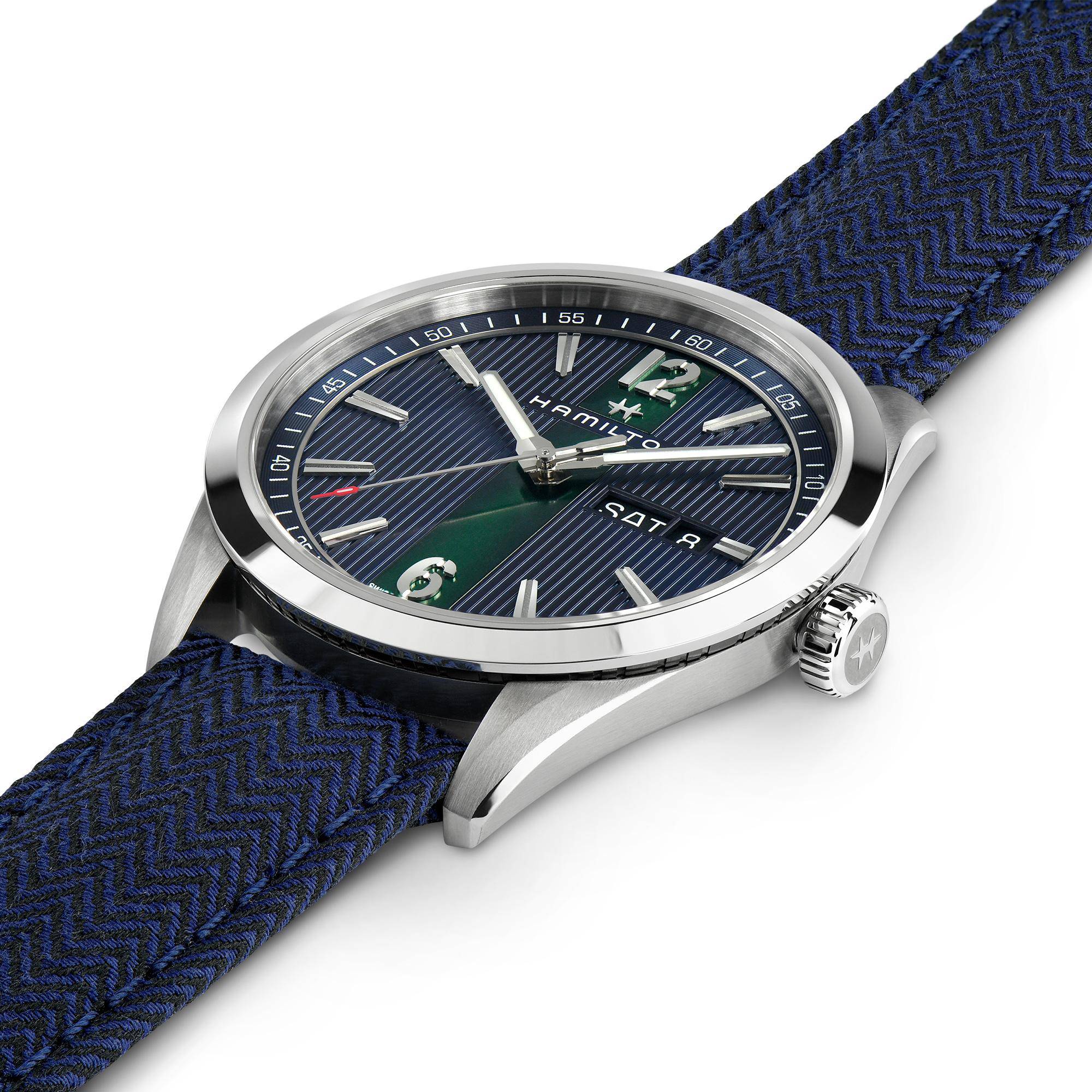 Men's watch / unisex  HAMILTON, Broadway Day Date Quartz / 40mm, SKU: H43311941 | watchphilosophy.co.uk