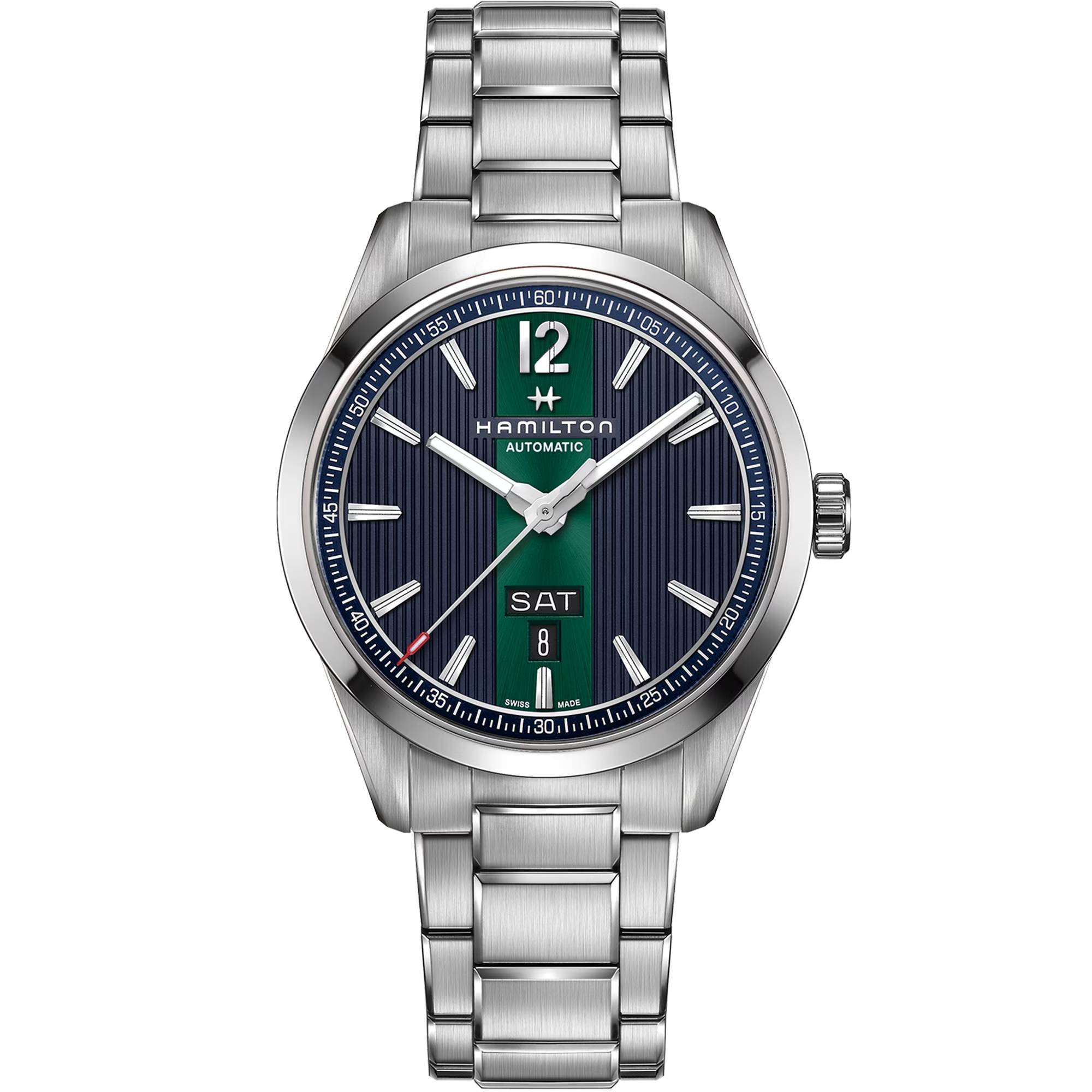 Men's watch / unisex  HAMILTON, Broadway Day Date Auto / 42mm, SKU: H43515141 | watchphilosophy.co.uk