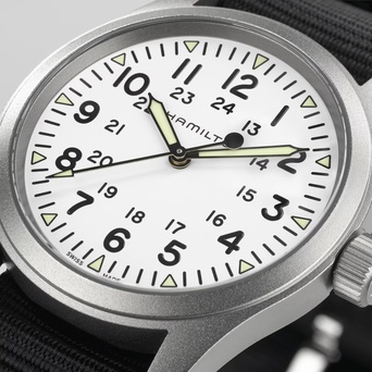 Men's watch / unisex  HAMILTON, Khaki Field Mechanical / 38mm, SKU: H69439910 | watchphilosophy.co.uk