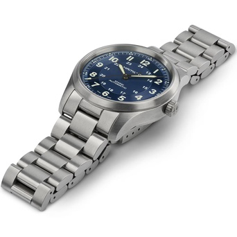 Men's watch / unisex  HAMILTON, Khaki Field Titanium Auto / 38mm, SKU: H70205140 | watchphilosophy.co.uk