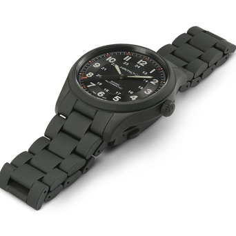 Men's watch / unisex  HAMILTON, Khaki Field Titanium Auto / 38mm, SKU: H70215130 | watchphilosophy.co.uk