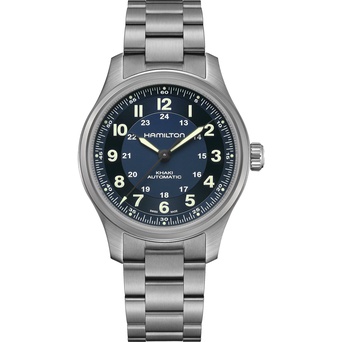 Men's watch / unisex  HAMILTON, Khaki Field Titanium Auto / 42mm, SKU: H70545140 | watchphilosophy.co.uk