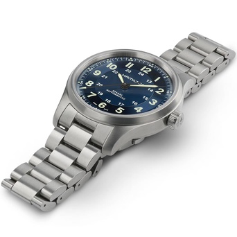 Men's watch / unisex  HAMILTON, Khaki Field Titanium Auto / 42mm, SKU: H70545140 | watchphilosophy.co.uk