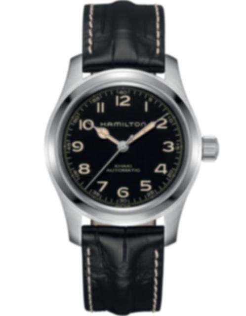 Men's watch / unisex HAMILTON, Khaki Field Murph Auto Bracelet Bundle / 42mm, SKU: H70605732 | watchphilosophy.co.uk