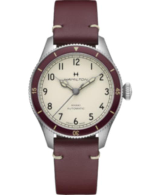 Men's watch / unisex HAMILTON, Khaki Aviation Pilot Pioneer / 38mm, SKU: H76265810 | watchphilosophy.co.uk