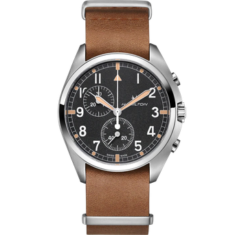Men's watch / unisex  HAMILTON, Khaki Aviation Pilot Pioneer Chrono Quartz / 41mm, SKU: H76522531 | watchphilosophy.co.uk