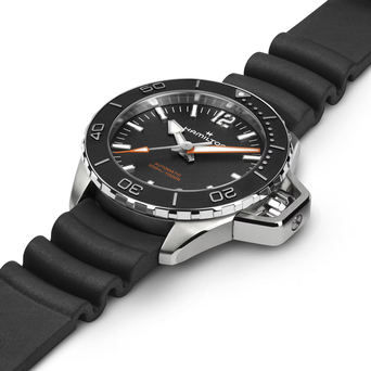 Men's watch / unisex  HAMILTON, Khaki Navy Frogman Auto / 41mm, SKU: H77455330 | watchphilosophy.co.uk