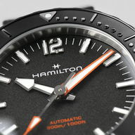 Men's watch / unisex  HAMILTON, Khaki Navy Frogman Auto / 41mm, SKU: H77455330 | watchphilosophy.co.uk